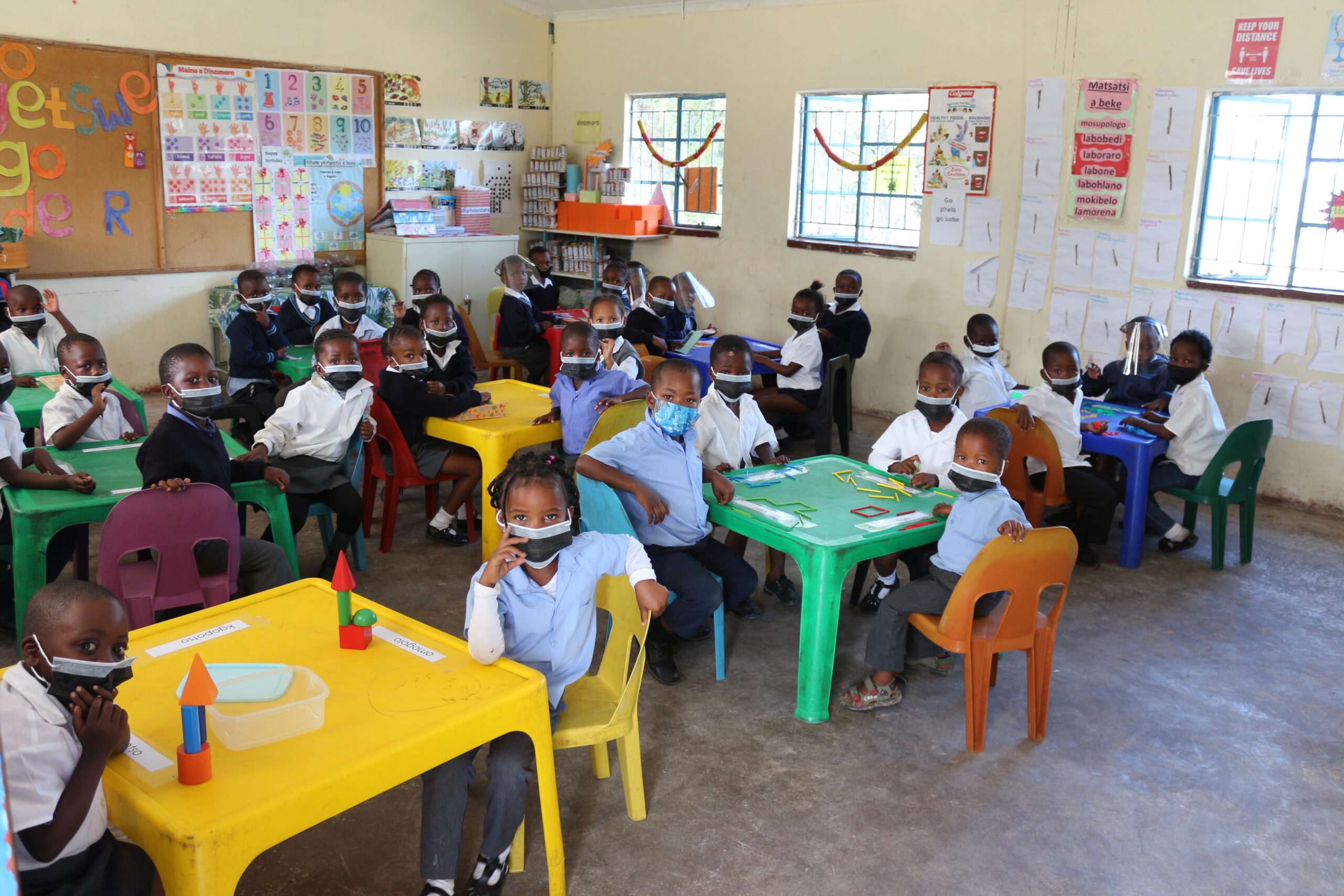 Schools visit in Vaalwater with the EMS Foundation